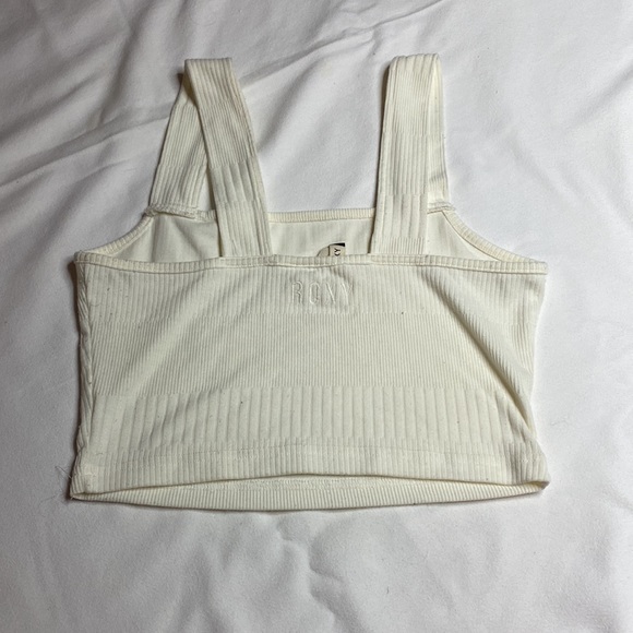 White Roxy Tank Top - Picture 2 of 2